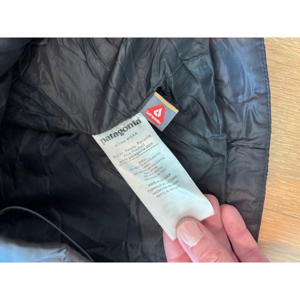 Patagonia Nano Puff Jacket Womens XS Black Quilted Insulated Full Zip Warm - Picture 6 of 6